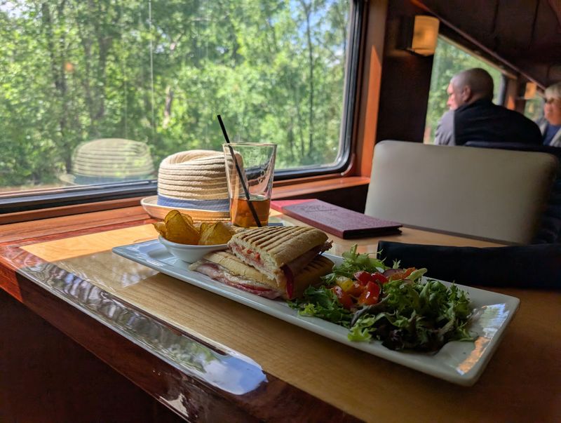 Lunch Tastes Better on the Rails