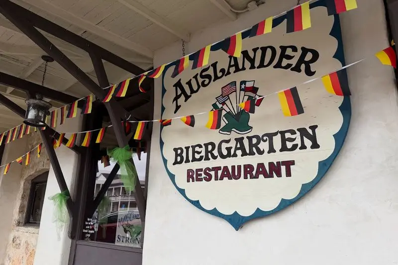 Auslander Restaurant, Fredericksburg, Gillespie County