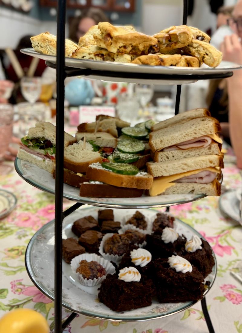 Homemade Scones, Sandwiches, And Sweet Treats