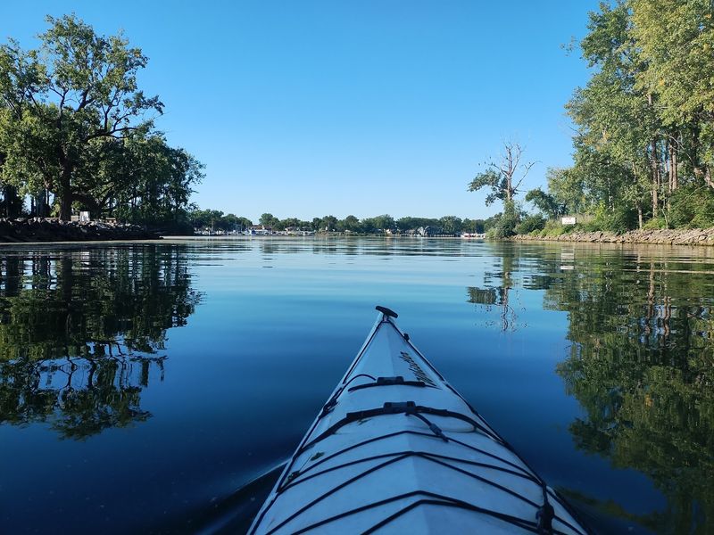 Paddling Through Scenic Waters