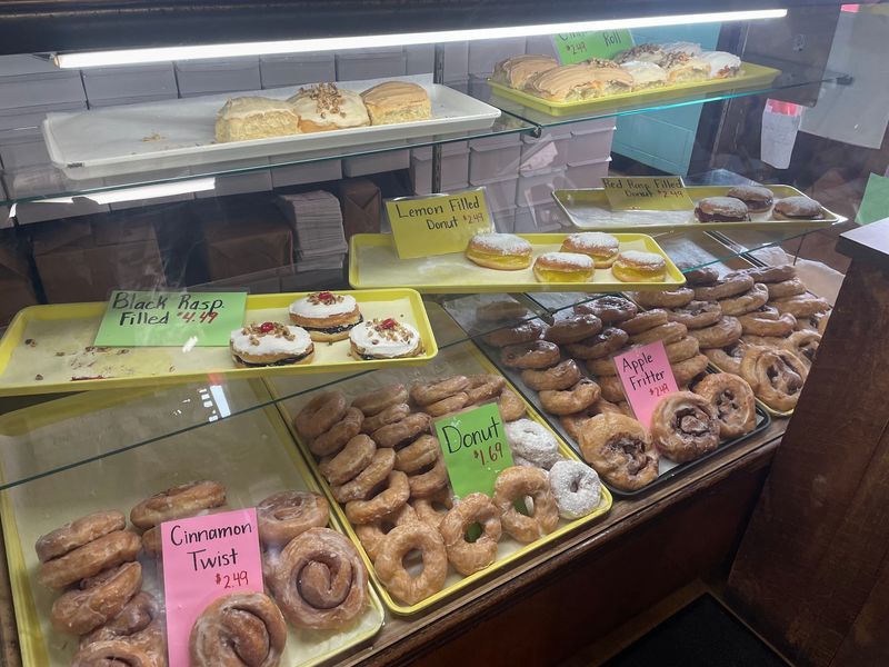 Donuts Filled From End to End
