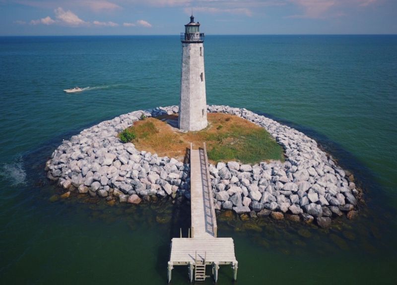 New Point Lighthouse - Cape Charles, Northampton County,