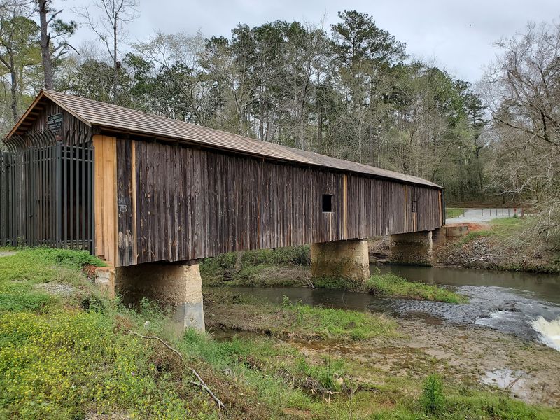 Coheelee Creek Covered Bridge - Blakely