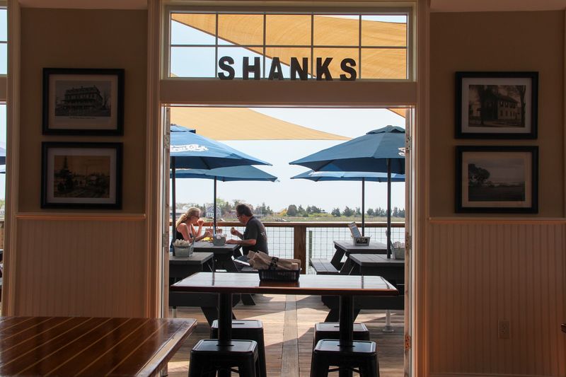 Marina Mood in Clinton Harbor - Shanks Waterfront Dining