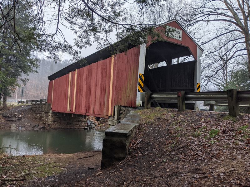 Pine Grove Covered Bridge, Bloomfield, Hartford County
