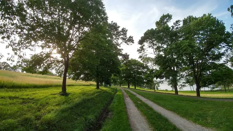 Rolling Meadows Near The Sea - World's End in Hingham, Plymouth County