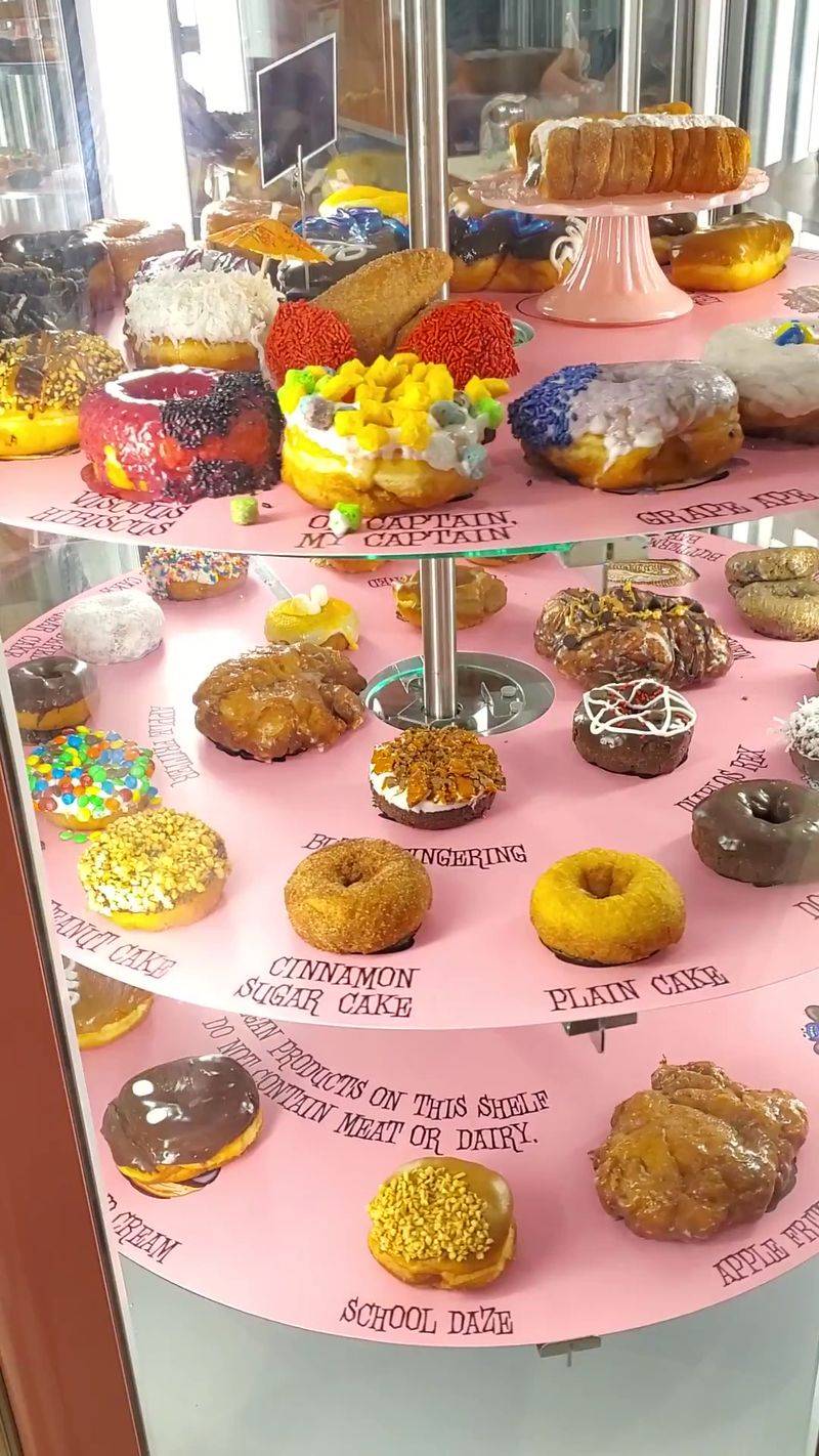 Color and surprise at Voodoo Doughnut in Houston