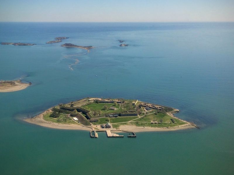 Boston Harbor Islands Ferry to Georges Island