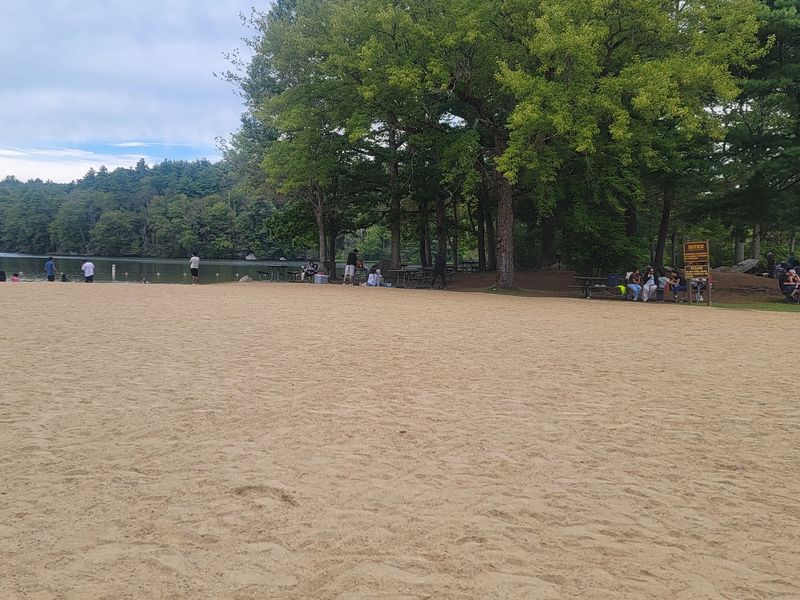Cool Off at the Sandy Beach After the Hike