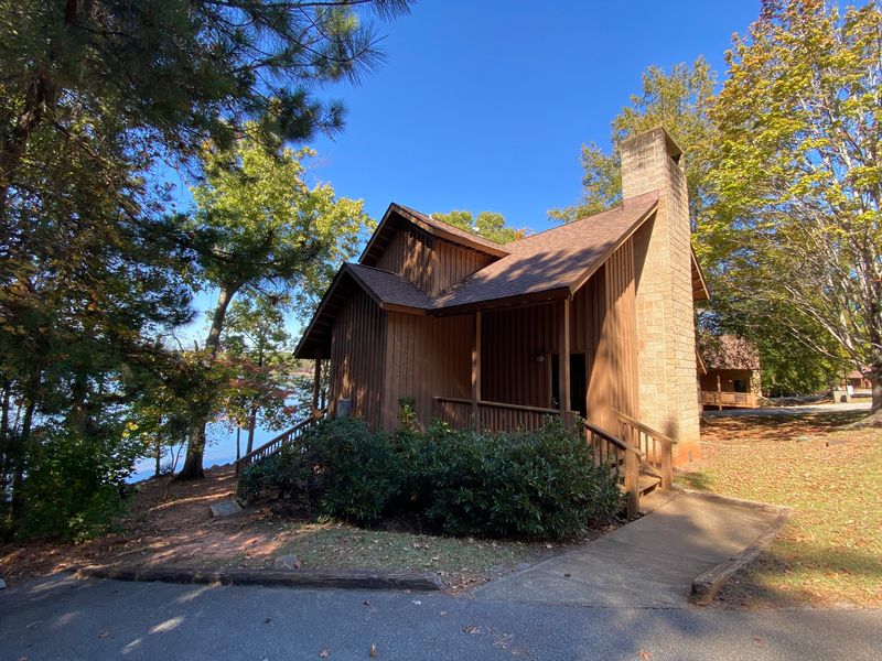 Camper Cabins at Dreher Island State Park