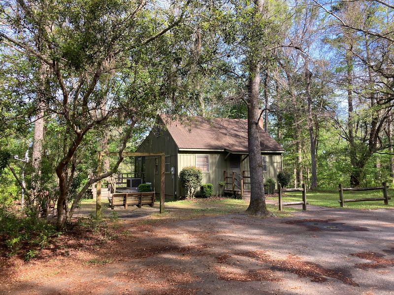 Cabins at Givhans Ferry State Park