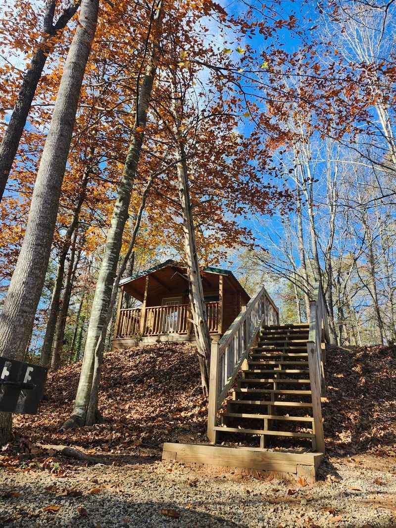 Camper Cabins at Lake Hartwell State Park