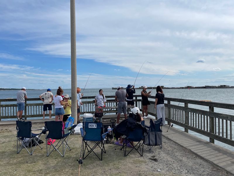Fishing With a Historic Backdrop