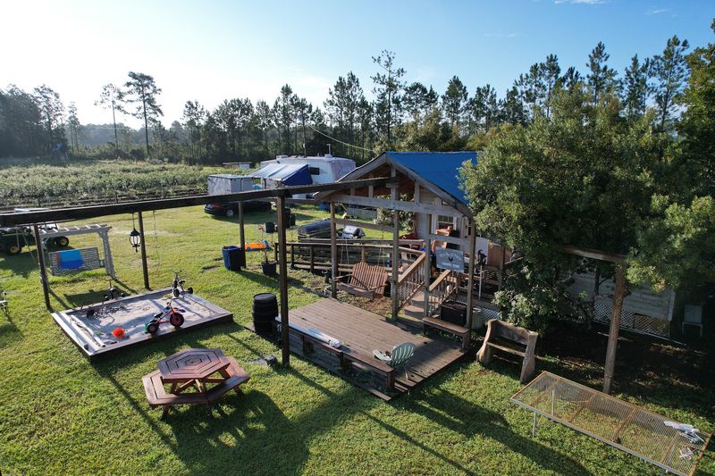 The Giant Sandbox and Play Area