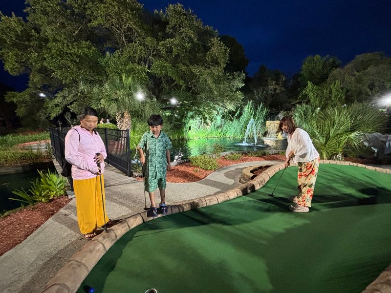 Play a Round of Jungle Mini Golf