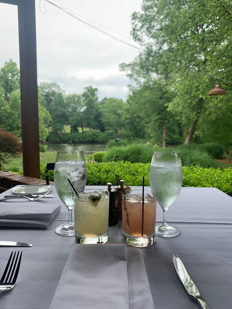 Garden Paths to Dinner at Canoe