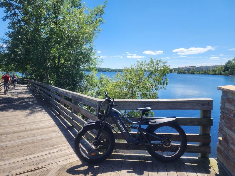 Bike Paths Connecting to Citywide Trail System