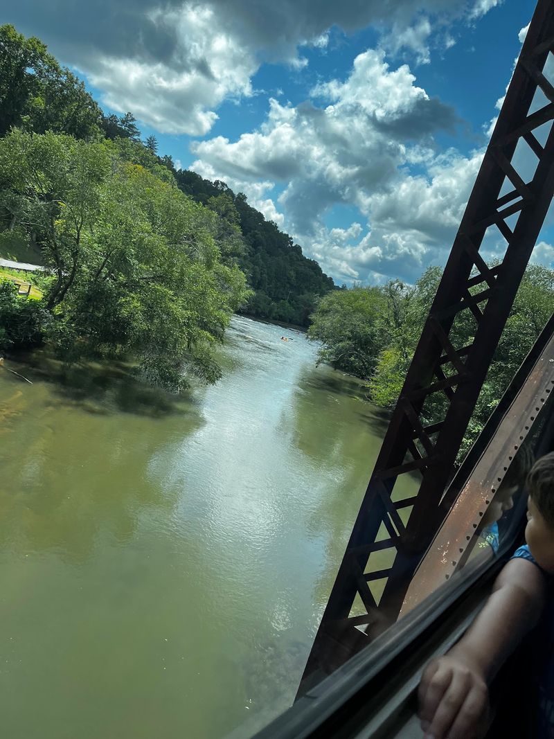 The Toccoa River Views Are a Big Part of the Magic