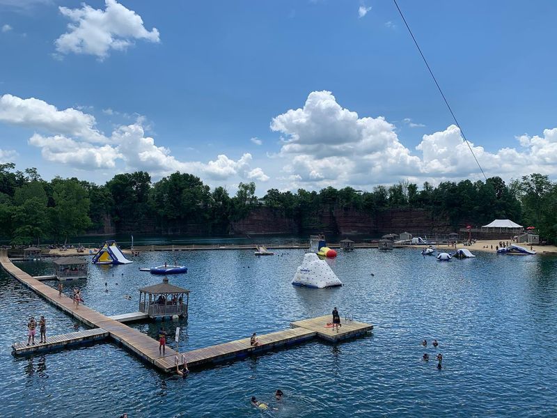 Floating Obstacles Make The Quarry Feel Like A Giant Playground
