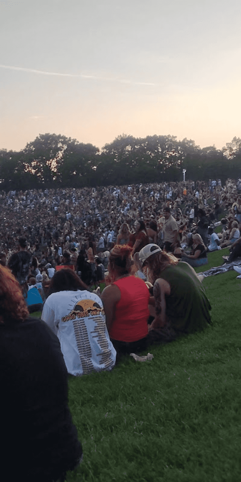 Sunset Changed The Whole Amphitheater