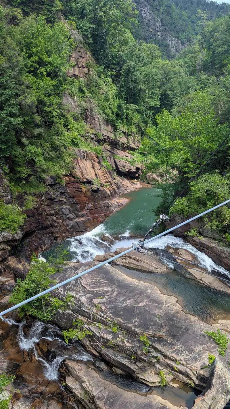 Tallulah Gorge State Park, Tallulah Falls, Rabun County,