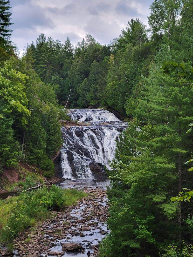 Potato River Falls, Gurney, Iron County