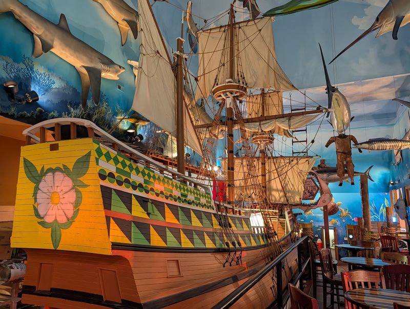 Dining Beneath a Cruise Liner Like You're Part of Maritime History