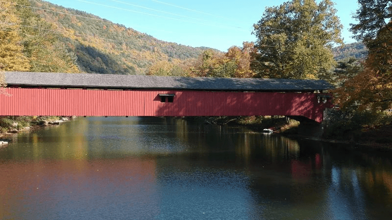 One of Sullivan County’s Last Covered Bridges