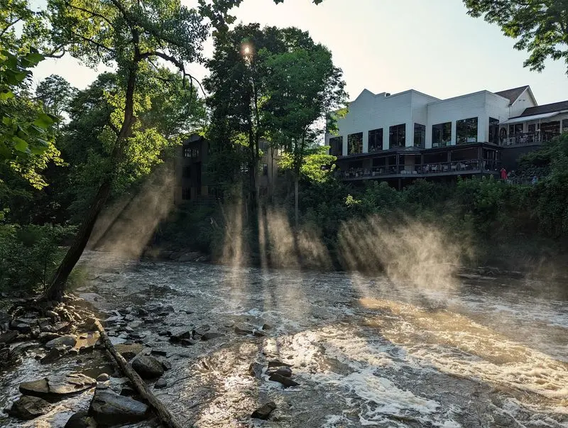 Chagrin Falls - A Waterfall Right Downtown & a Charming Main Street