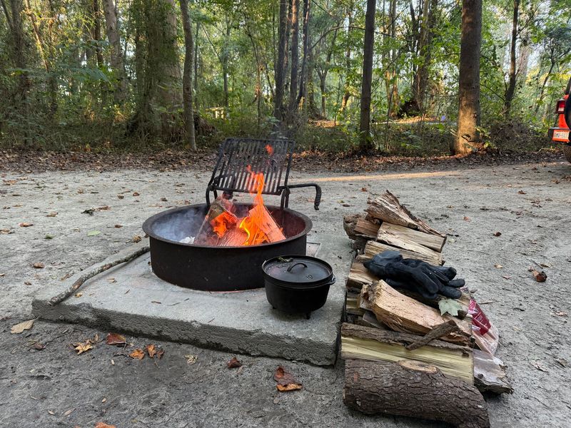 Camping Keeps The Night Simple And Peaceful