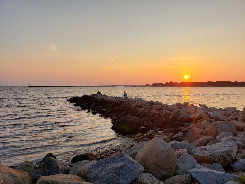 Sunset Serenity by the Sea
