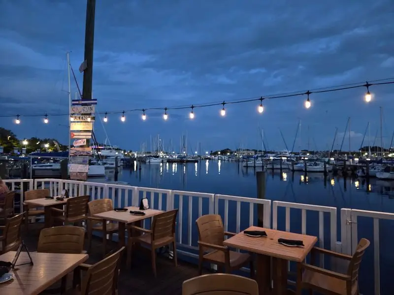 Sunset Beside the Marina