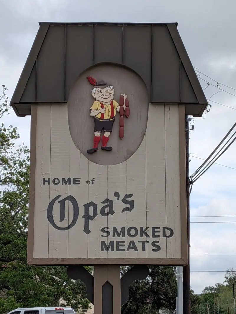 Opa's Schnitzel House, Fredericksburg, Gillespie County