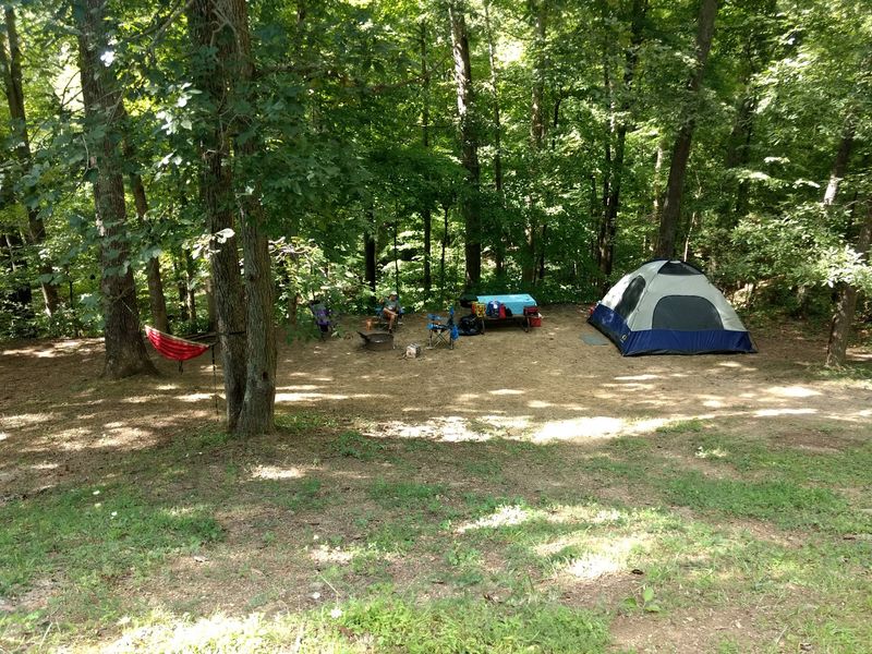 The Campground And Its Tent-Only Corners