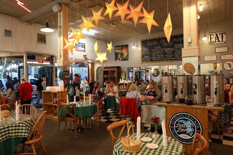 Florida Cracker Lunch On Limoges, Dade City