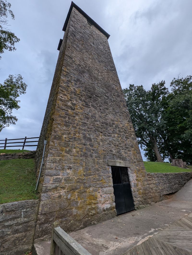 The Mysterious Shot Tower Rising Tall