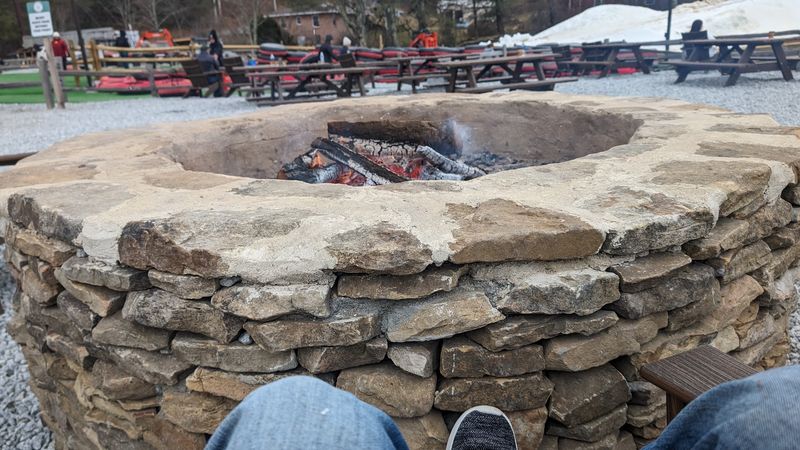 Fire Pits And Snacks Give The Day A Cozy Pause
