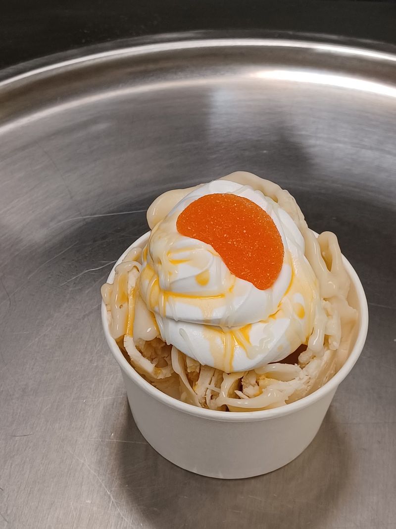 Rolled Ice Cream at Sweet Porpos Rolled Ice Cream & Bakeshop - Winterville