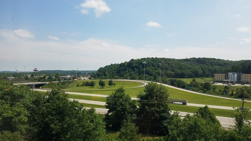 Appalachian Plateau Scenery Around Town