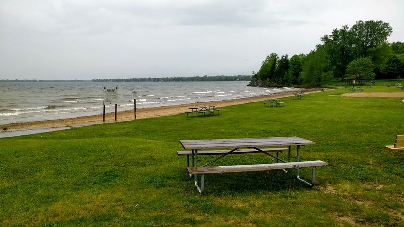 Lake Champlain Light at Point Au Roche State Park
