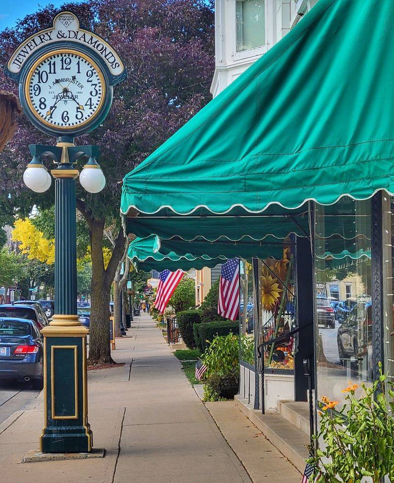 Storybook Streets in Cedarburg, Ozaukee County,