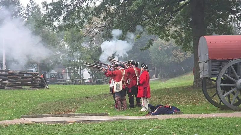 Reenactors And Demonstrations Add Sound And Motion