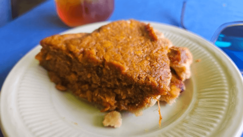 Sweet Potato Pie After the Smoke and Spice