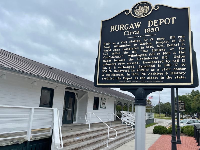 Historic Burgaw Train Depot - Burgaw