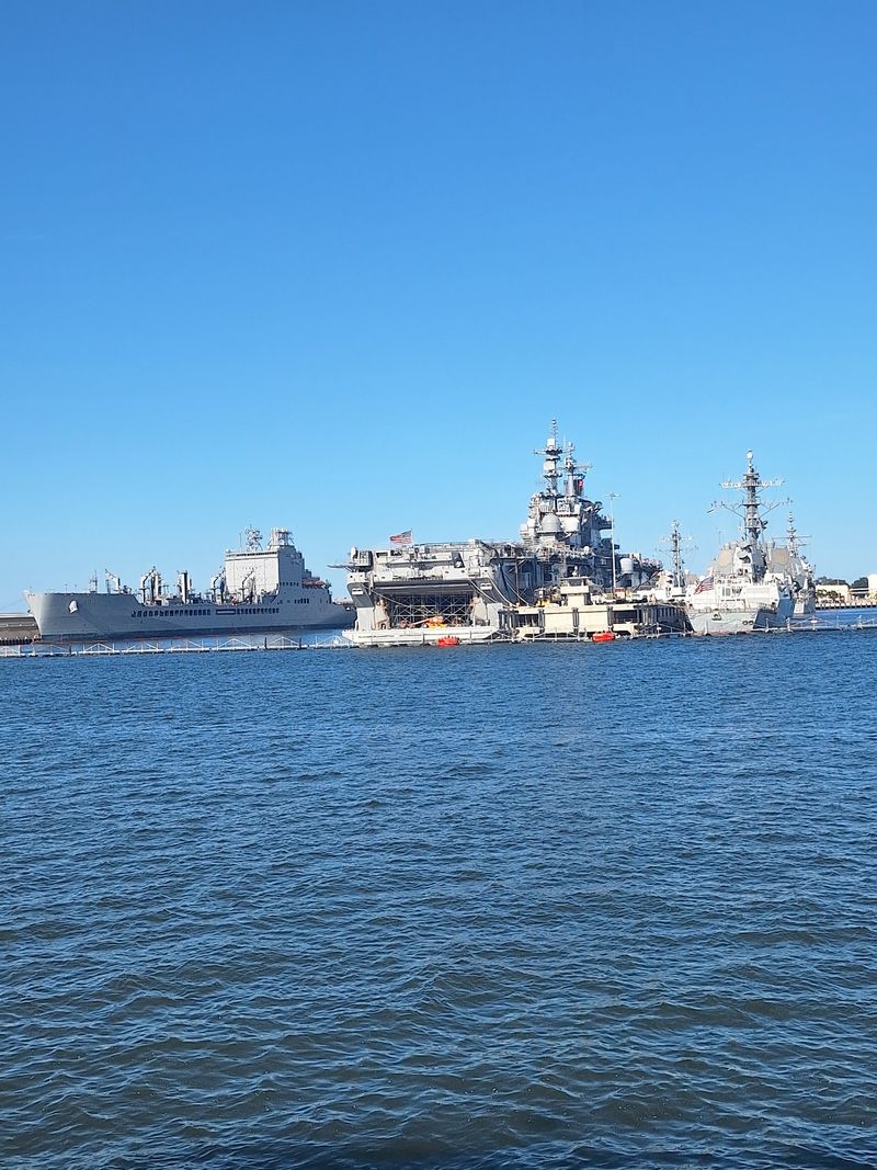 Navy Ships Add A Big Virginia Moment