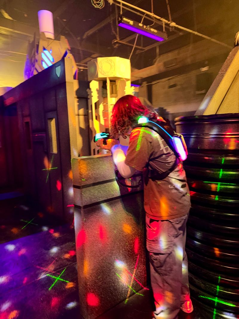 Battle It Out Inside the Laser Tag Arena