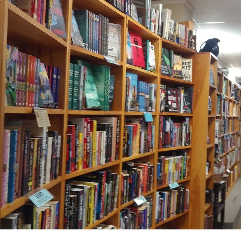 Used Books With Treasure-Hunt Energy