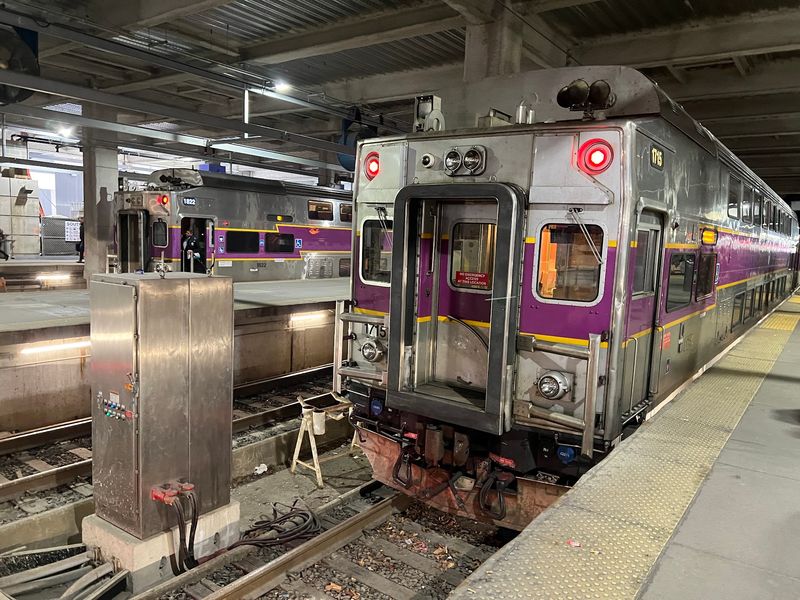 South Shore scenic train route - Quincy to Plymouth area, Norfolk and Plymouth Counties,