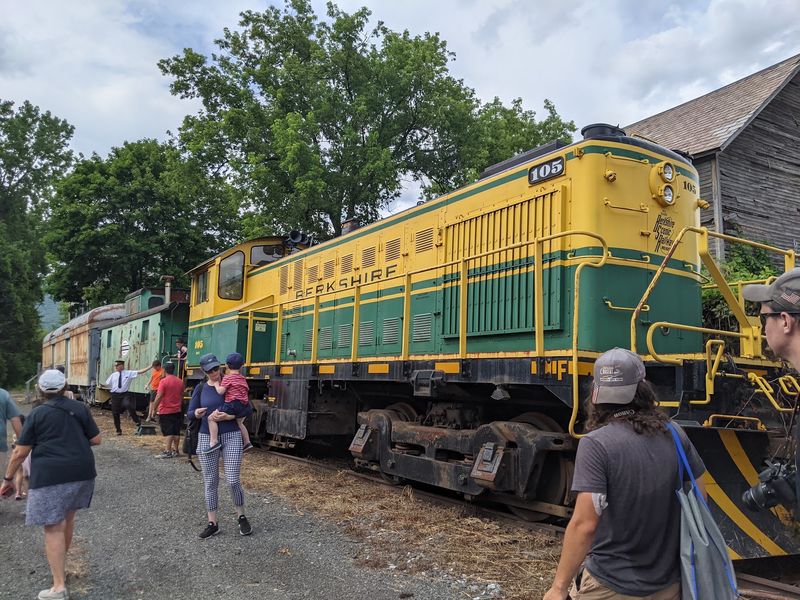 Hoosac Valley scenic rail corridor - North Adams, Berkshire County,