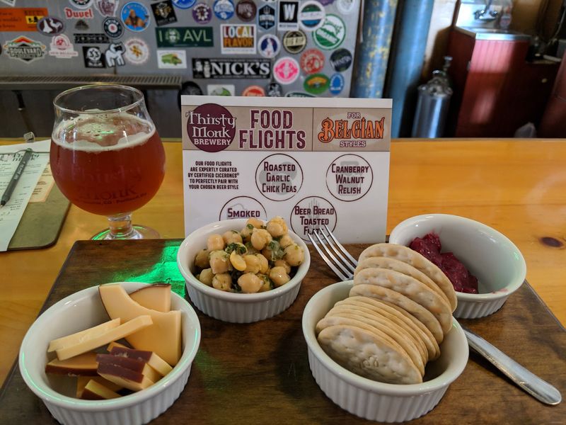Belgian Pints And Asheville Curiosity - Thirsty Monk, Asheville, Buncombe County